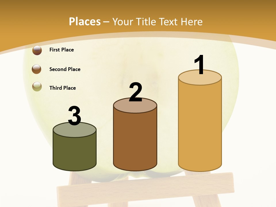 Vegetarian Snack Color PowerPoint Template