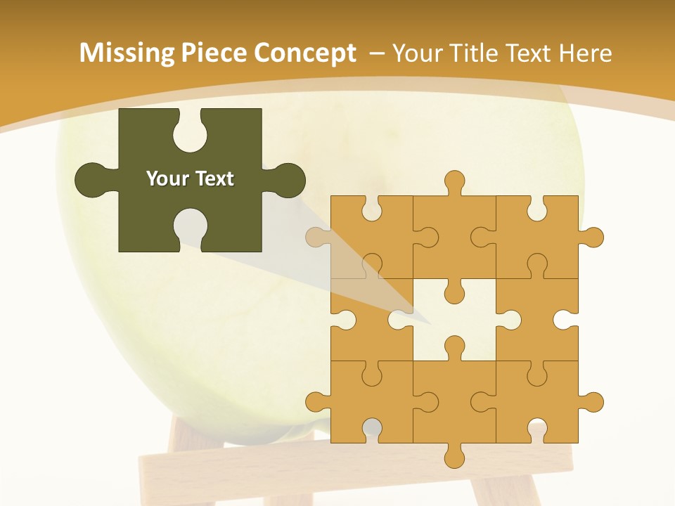 Vegetarian Snack Color PowerPoint Template