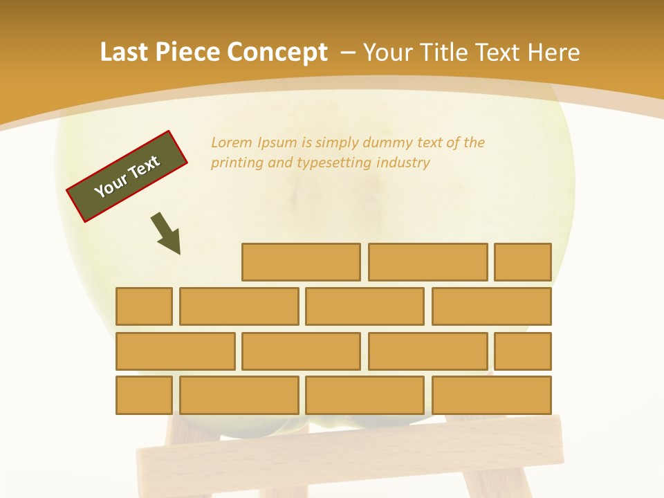 Vegetarian Snack Color PowerPoint Template