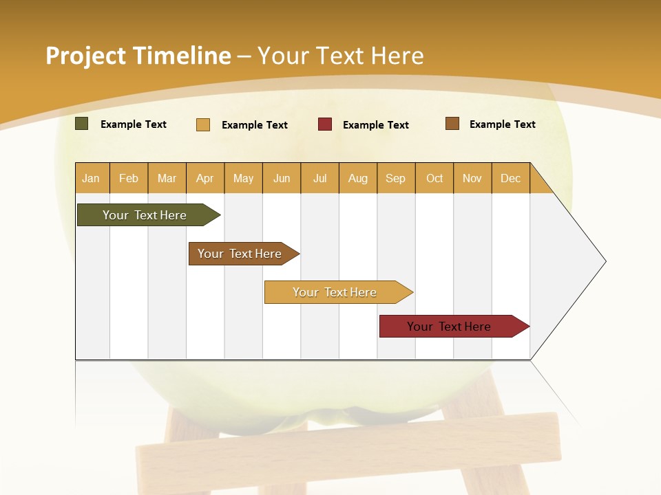 Vegetarian Snack Color PowerPoint Template