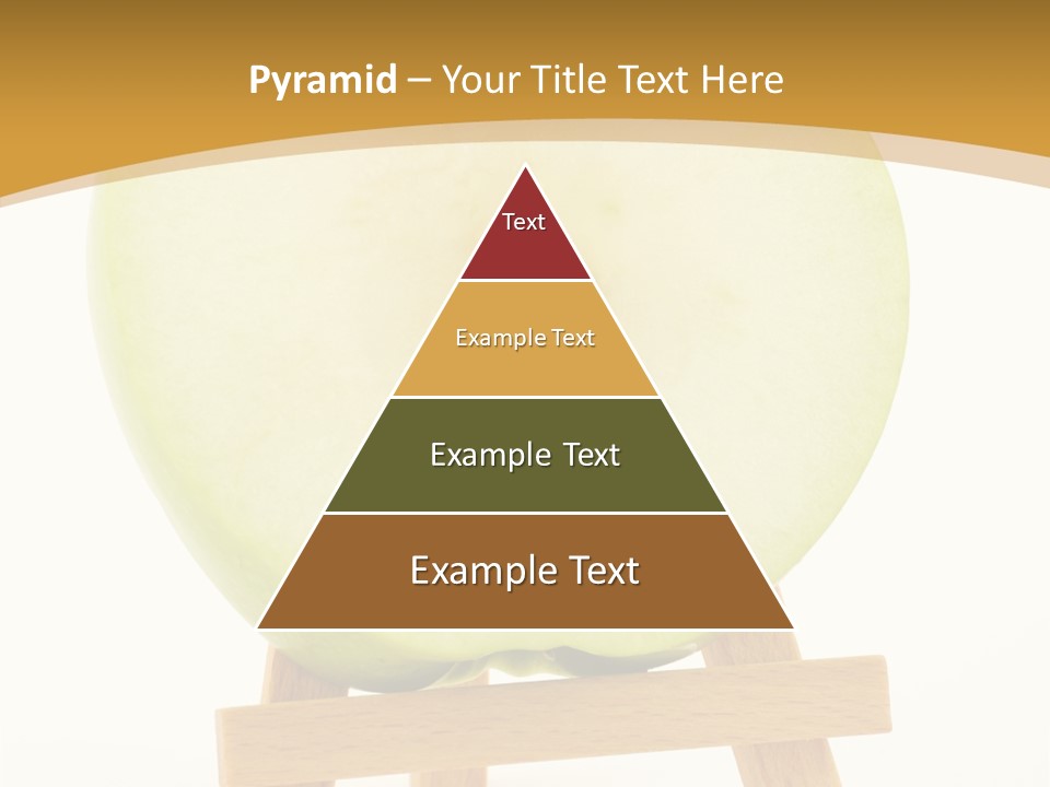 Vegetarian Snack Color PowerPoint Template