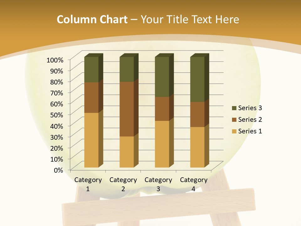 Vegetarian Snack Color PowerPoint Template