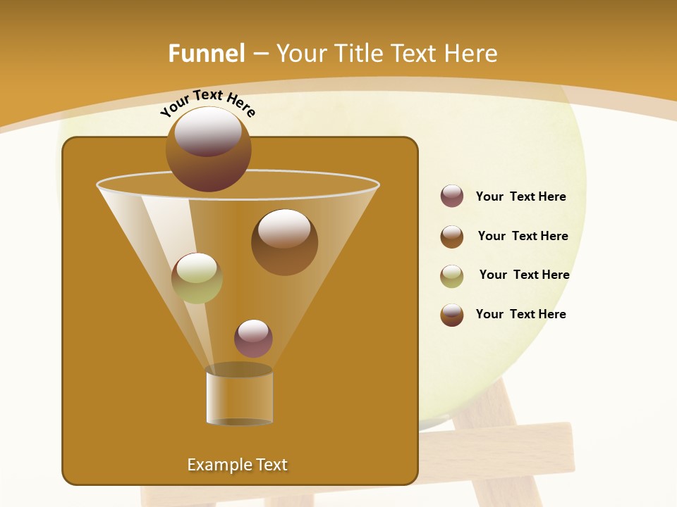 Vegetarian Snack Color PowerPoint Template