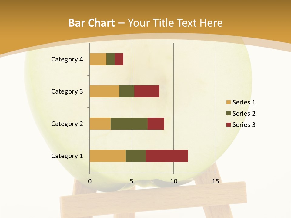 Vegetarian Snack Color PowerPoint Template