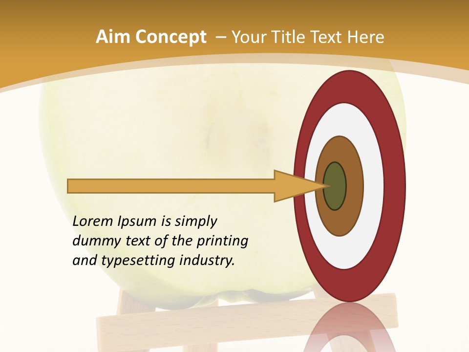 Vegetarian Snack Color PowerPoint Template