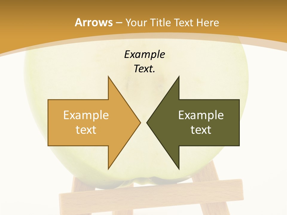 Vegetarian Snack Color PowerPoint Template