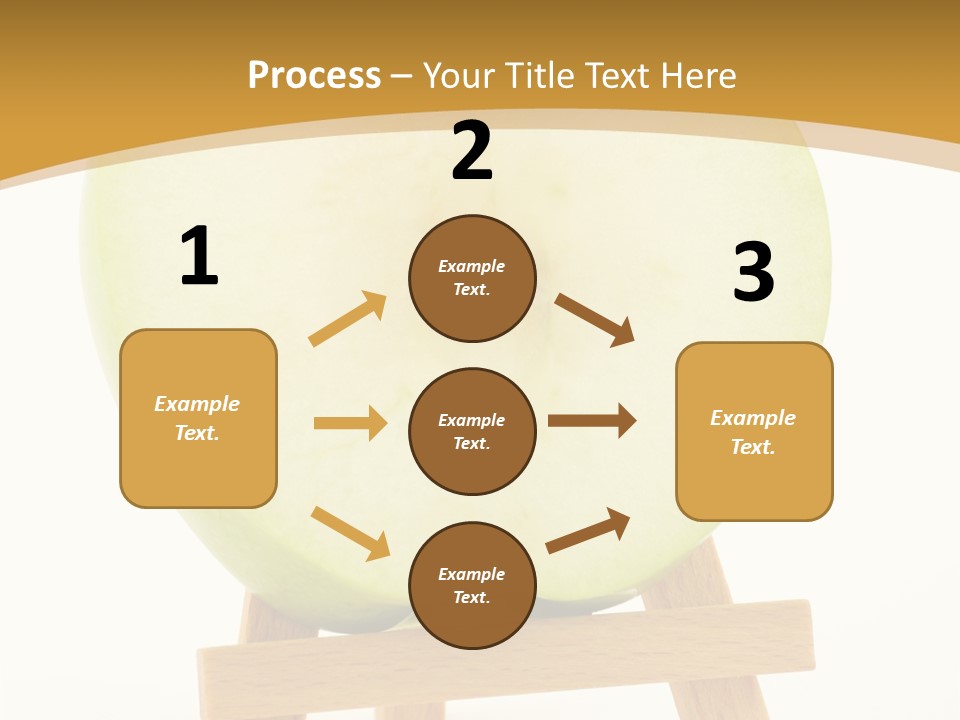 Vegetarian Snack Color PowerPoint Template
