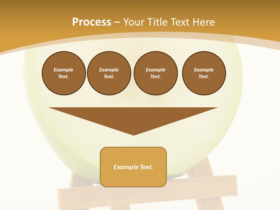 Vegetarian Snack Color PowerPoint Template