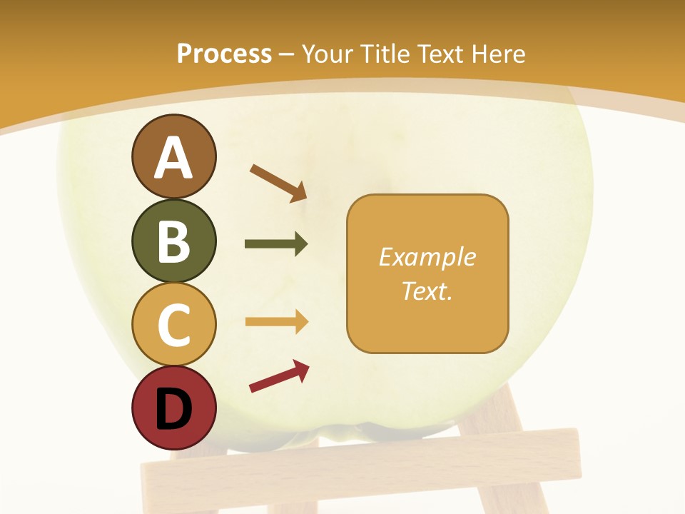 Vegetarian Snack Color PowerPoint Template