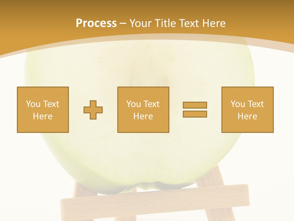 Vegetarian Snack Color PowerPoint Template
