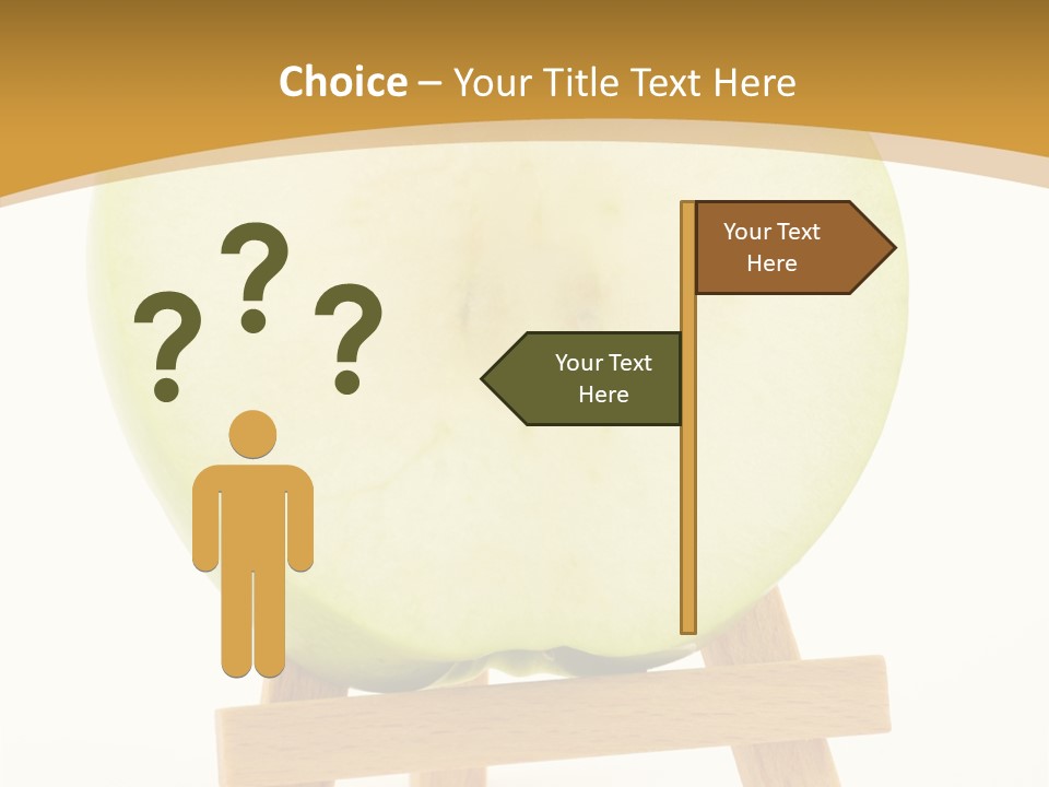 Vegetarian Snack Color PowerPoint Template