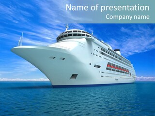 Independence Deck Vacations PowerPoint Template