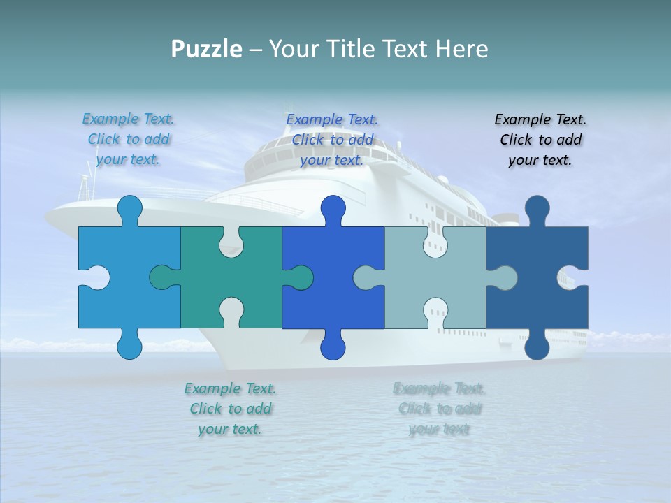 Independence Deck Vacations PowerPoint Template