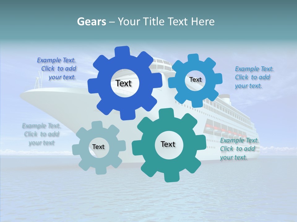 Independence Deck Vacations PowerPoint Template