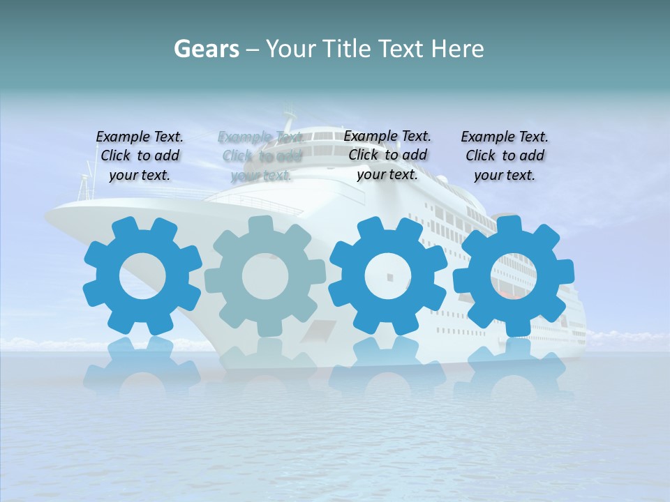 Independence Deck Vacations PowerPoint Template