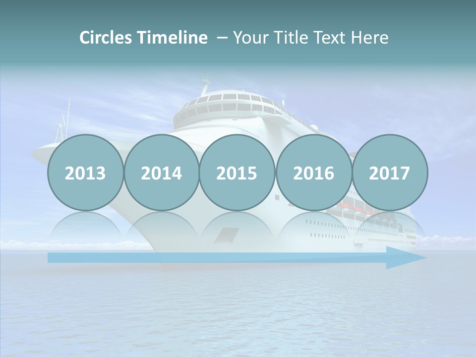 Independence Deck Vacations PowerPoint Template