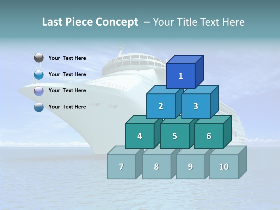 Independence Deck Vacations PowerPoint Template