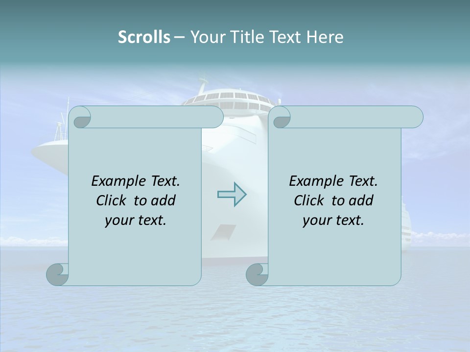 Independence Deck Vacations PowerPoint Template