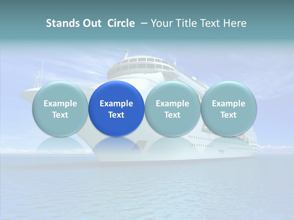 Independence Deck Vacations PowerPoint Template