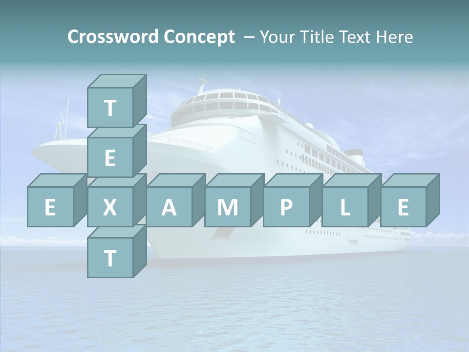 Independence Deck Vacations PowerPoint Template