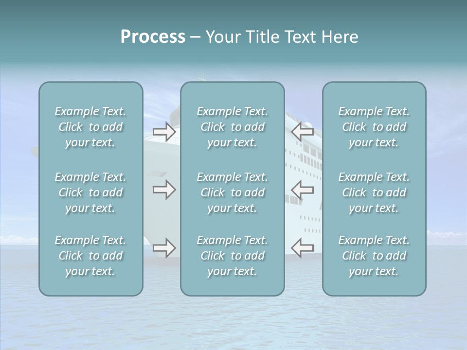 Independence Deck Vacations PowerPoint Template