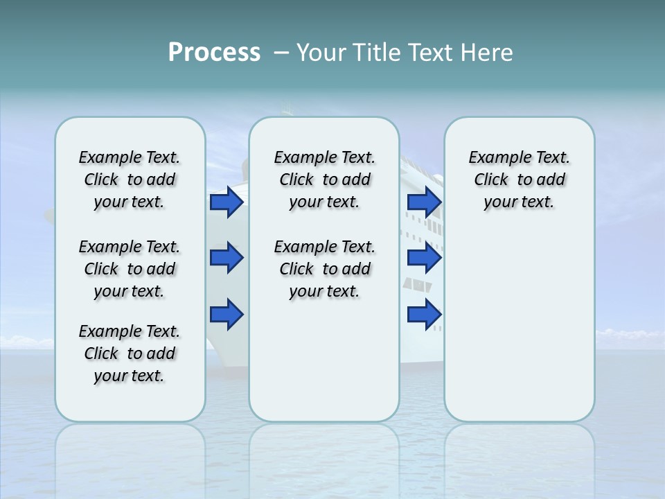 Independence Deck Vacations PowerPoint Template