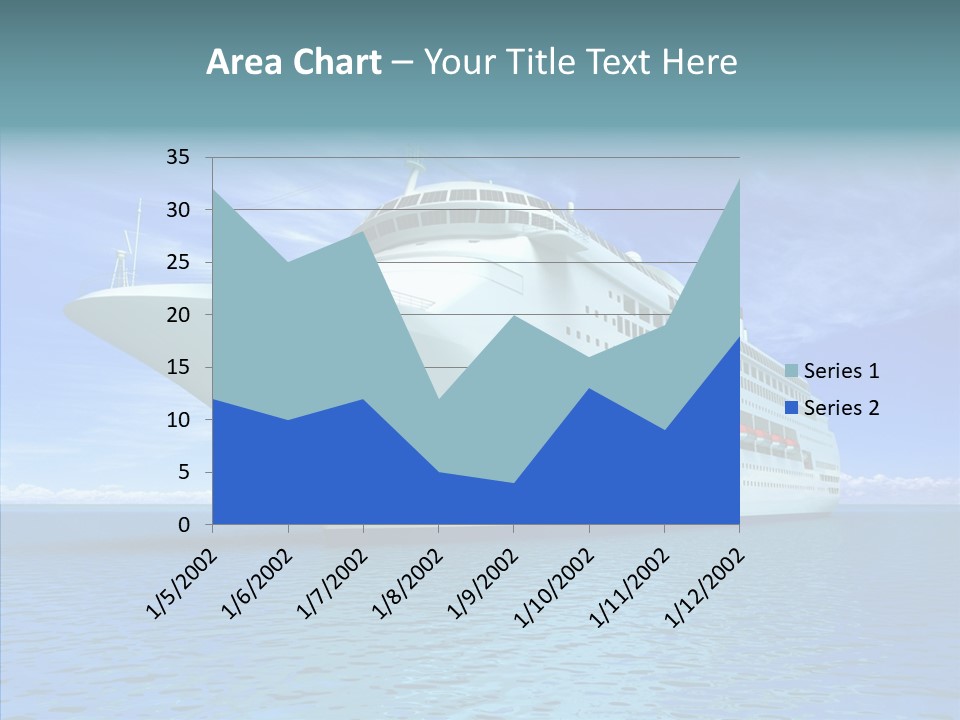 Independence Deck Vacations PowerPoint Template