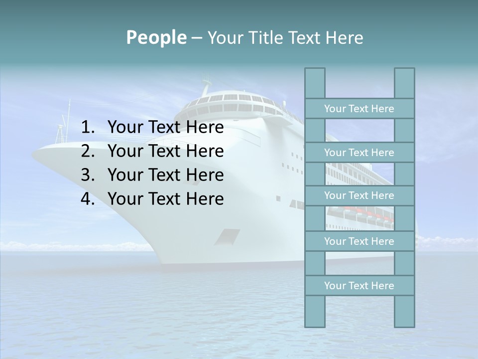 Independence Deck Vacations PowerPoint Template