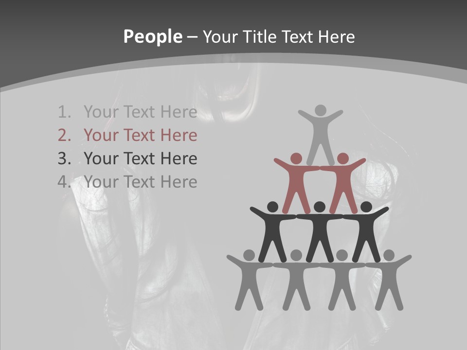 Per On Team Table PowerPoint Template