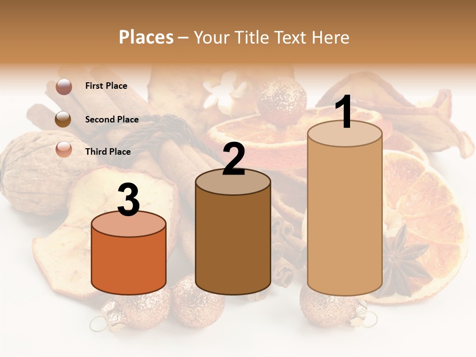 Apple Cinnamon Dry PowerPoint Template