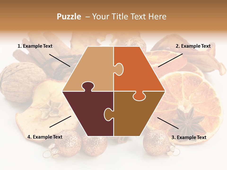 Apple Cinnamon Dry PowerPoint Template