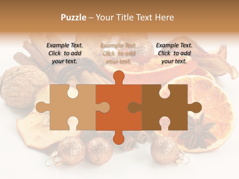 Apple Cinnamon Dry PowerPoint Template