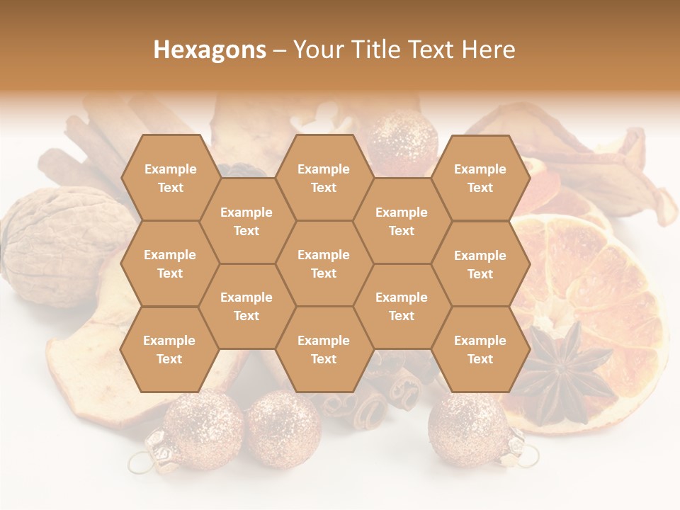 Apple Cinnamon Dry PowerPoint Template