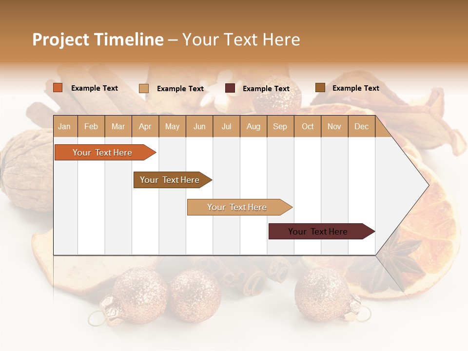 Apple Cinnamon Dry PowerPoint Template