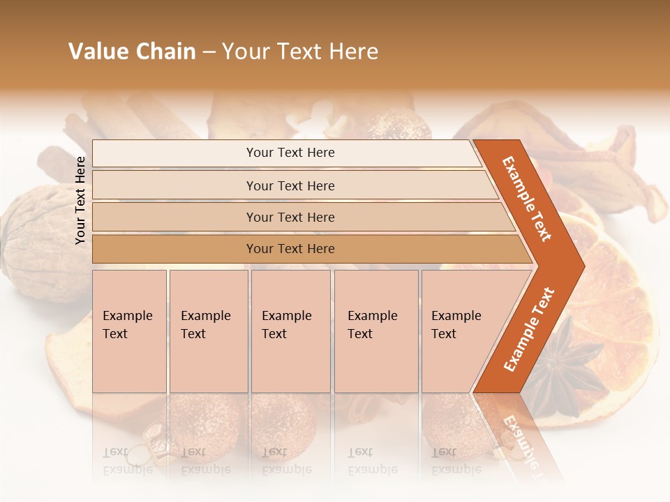 Apple Cinnamon Dry PowerPoint Template