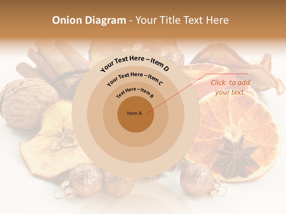 Apple Cinnamon Dry PowerPoint Template