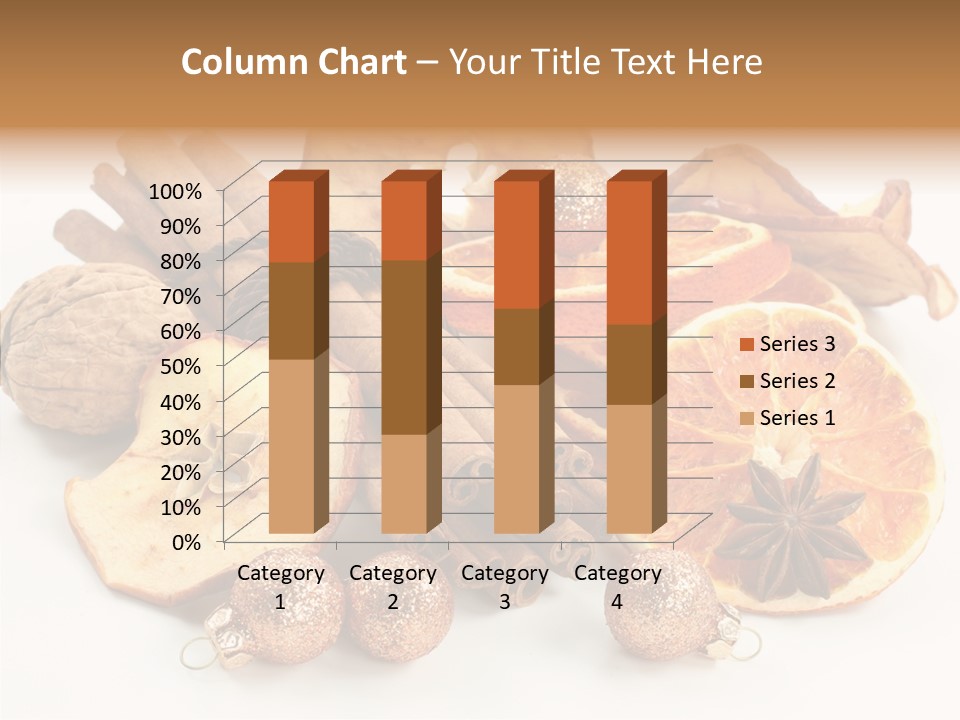 Apple Cinnamon Dry PowerPoint Template