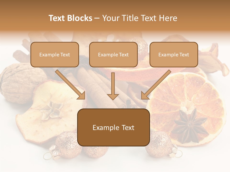 Apple Cinnamon Dry PowerPoint Template