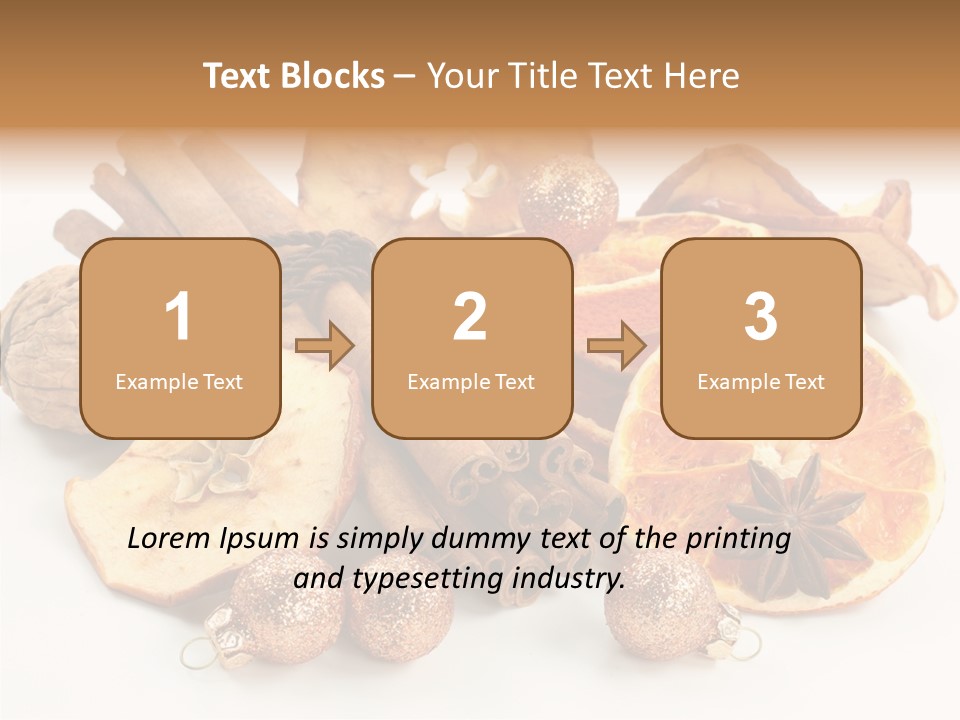 Apple Cinnamon Dry PowerPoint Template