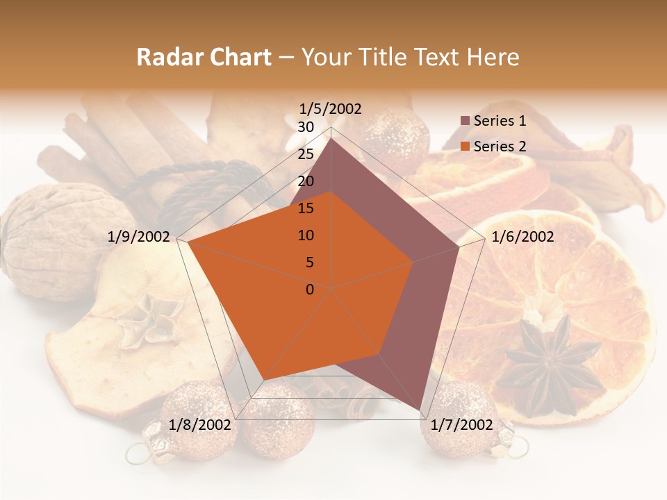 Apple Cinnamon Dry PowerPoint Template