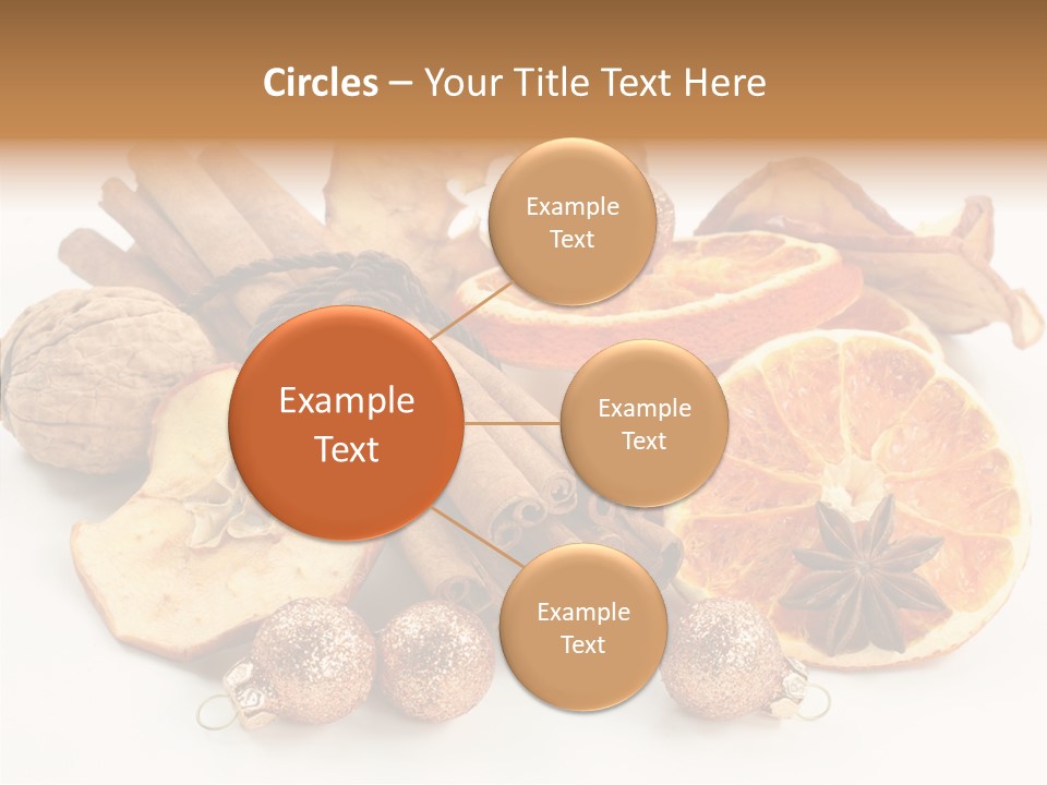 Apple Cinnamon Dry PowerPoint Template