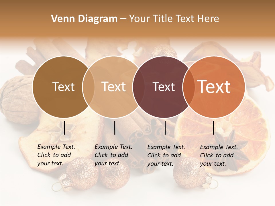 Apple Cinnamon Dry PowerPoint Template