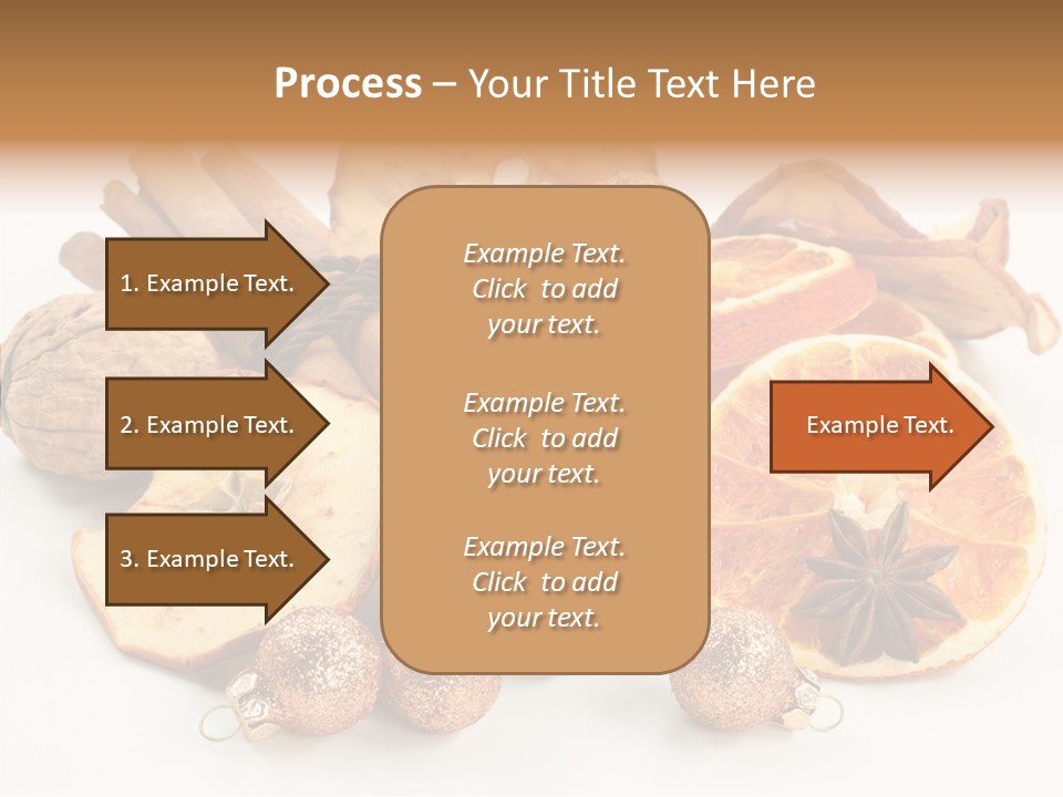 Apple Cinnamon Dry PowerPoint Template
