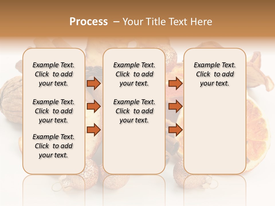 Apple Cinnamon Dry PowerPoint Template