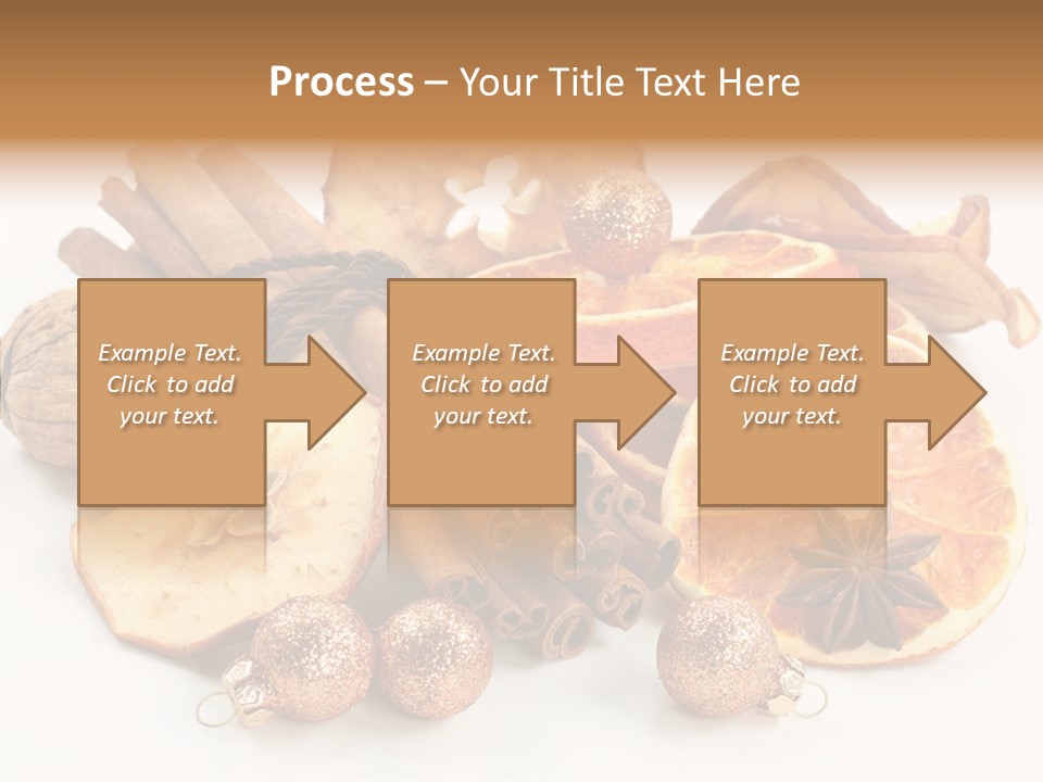 Apple Cinnamon Dry PowerPoint Template