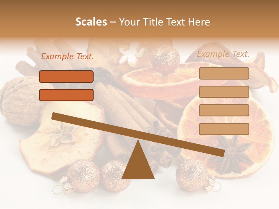 Apple Cinnamon Dry PowerPoint Template