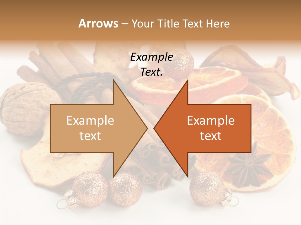 Apple Cinnamon Dry PowerPoint Template