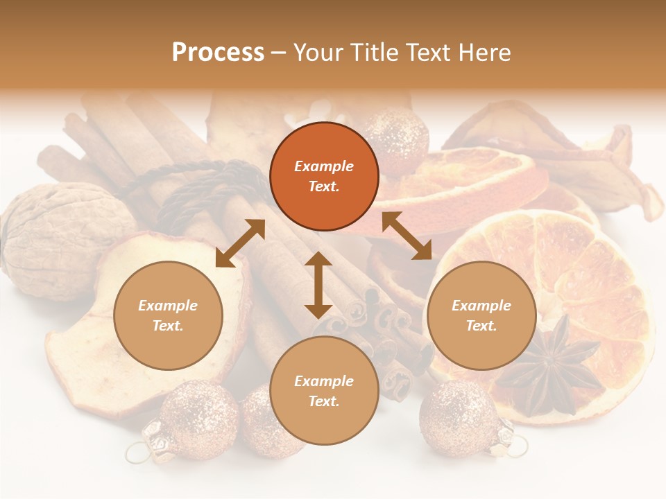 Apple Cinnamon Dry PowerPoint Template