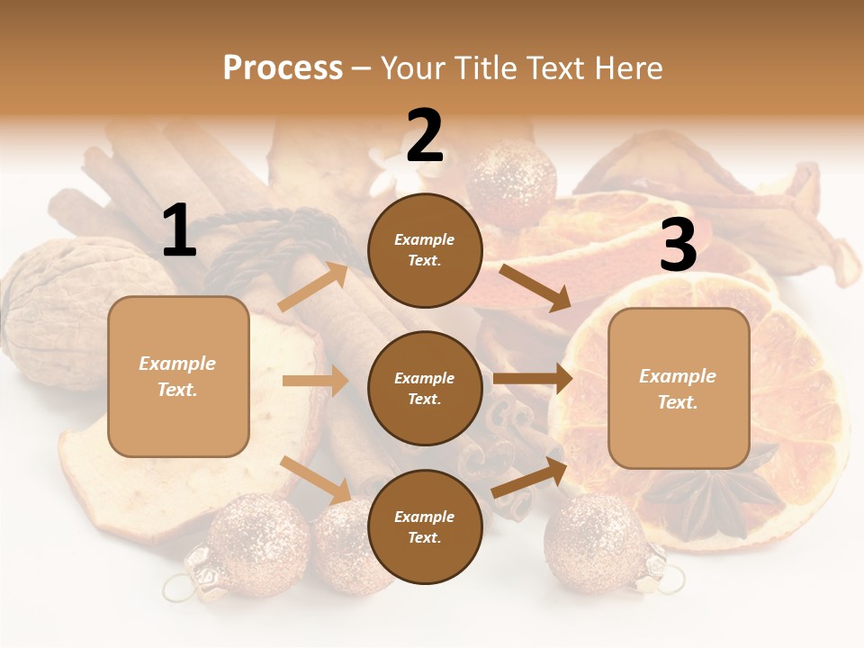 Apple Cinnamon Dry PowerPoint Template