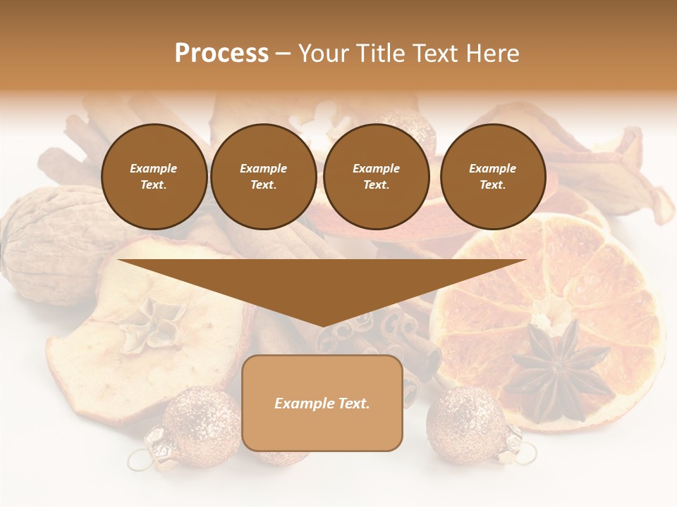 Apple Cinnamon Dry PowerPoint Template